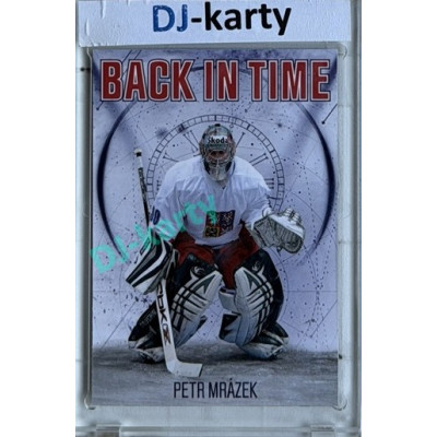 2025/26 Real Cards serie 1 #BT-17 Petr Mrázek Back in Time Abalona xx/25