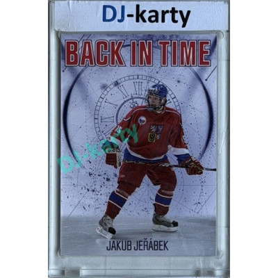 2025/26 Real Cards serie 1 #BT-14 Jakub Jeřábek Back in Time Abalona xx/25