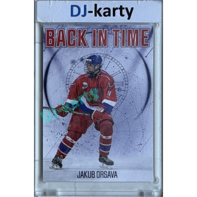 2025/26 Real Cards serie 1 #BT-15 Jakub Orsava Back in Time Abalona xx/25