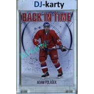 2025/26 Real Cards serie 1 #BT-05 Adam Polášek Back in Time Abalona xx/25