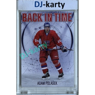 2025/26 Real Cards serie 1 #BT-05 Adam Polášek Back in Time Abalona xx/25