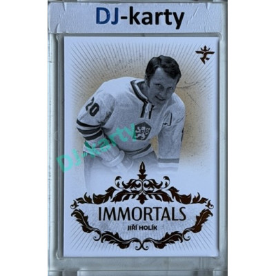 2025/26 Real Cards serie 1 #10 Jiří Holík Immortals xx/23