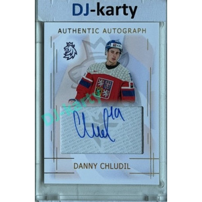 2025/26 Real Cards serie 1 #AA-09 Danny Chludil MS20 Authentic Autograph Gold xx/17