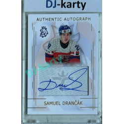 2025/26 Real Cards serie 1 #AA-04 Samuel Drančák MS20 Authentic Autograph Gold xx/17