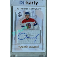 2025/26 Real Cards serie 1 #AA-05 Vladimír Dravecký MS20 Authentic Autograph Gold xx/17