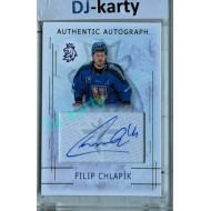 2025/26 Real Cards serie 1 #AA-07 Filip Chlapík Karjala Cup 25/26 Authentic Autograph Gold xx/17