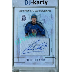 2025/26 Real Cards serie 1 #AA-07 Filip Chlapík Karjala Cup 25/26 Authentic Autograph Gold xx/17