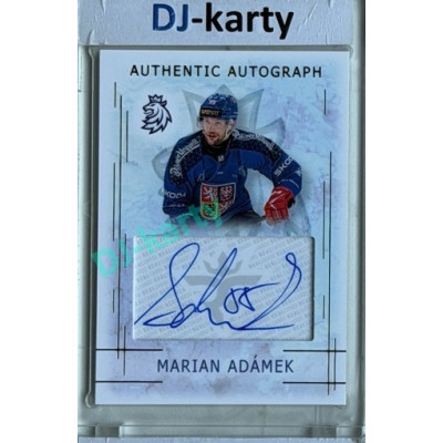 2025/26 Real Cards serie 1 #AA-01 Marian Adámek Karjala Cup 25/26 Authentic Autograph Gold xx/17