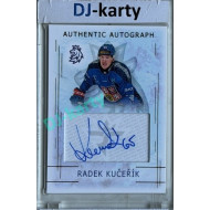 2025/26 Real Cards serie 1 #AA-14 Radek Kučeřík Karjala Cup 25/26 Authentic Autograph Gold xx/17