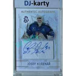 2025/26 Real Cards serie 1 #AA-10 Josef Kořenář Karjala Cup 25/26 Authentic Autograph Gold xx/17