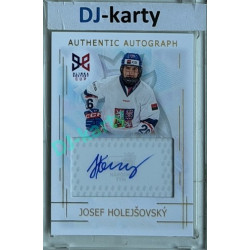 2025/26 Real Cards serie 1 #AA-05 Josef Holejšovský Hlinka-Gretzky cup U18 Authentic Autograph Gold xx/14