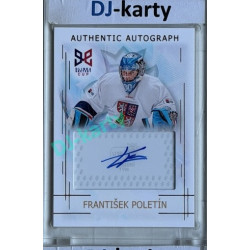 2025/26 Real Cards serie 1 #AA-13 František Poletín Hlinka-Gretzky cup U18 Authentic Autograph Gold xx/14
