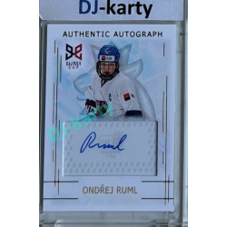 2025/26 Real Cards serie 1 #AA-16 Ondřej Ruml Hlinka-Gretzky cup U18 Authentic Autograph Gold xx/14