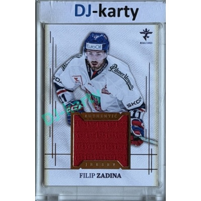 2025/26 Real Cards serie 1 #AJ-29 Filip Zadina Authentic Jersey Gold 13/19