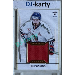 2025/26 Real Cards serie 1 #AJ-29 Filip Zadina Authentic Jersey Gold 10/19