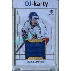 2025/26 Real Cards serie 1 #AJ-10 Petr Kodýtek Authentic Jersey Gold 03/19
