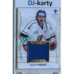 2025/26 Real Cards serie 1 #AJ-28 Jakub Vrána Authentic Jersey Gold 12/19