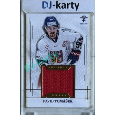 2025/26 Real Cards serie 1 #AJ-26 David Tomášek Authentic Jersey Gold 06/19