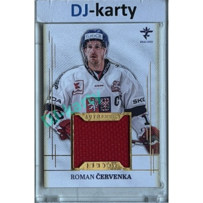 2025/26 Real Cards serie 1 #AJ-02 Roman Červenka Authentic Jersey Gold 16/19