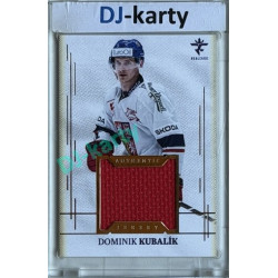 2025/26 Real Cards serie 1 #AJ-15 Dominik Kubalík Authentic Jersey Gold /19