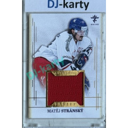 2025/26 Real Cards serie 1 #AJ-21 Matěj Stránský Authentic Jersey Gold 15/19