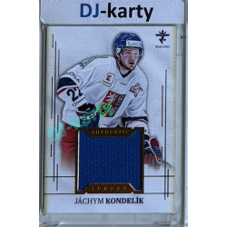 2025/26 Real Cards serie 1 #AJ-11 Jáchym Kondelík Authentic Jersey Gold 12/19