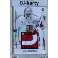2025/26 Real Cards serie 1 #AJ-03 Lukáš Dostál Authentic Jersey Red 3/9