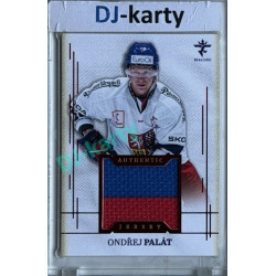 2025/26 Real Cards serie 1 #AJ-19 Ondřej Palát Authentic Jersey Red 9/9