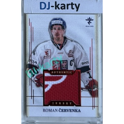 2025/26 Real Cards serie 1 #AJ-02 Roman Červenka Authentic Jersey Red 7/9