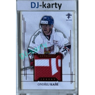 2025/26 Real Cards serie 1 #AJ-08 Ondřej Kaše Authentic Jersey Red 9/9