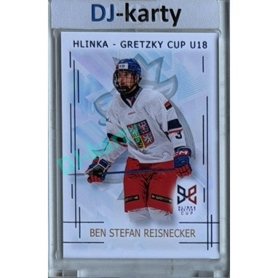 2025/26 Real Cards serie 1 #HG-15 Ben Stefan Reisnecker Hlinka-Gretzky cup U18 Blue 6/9