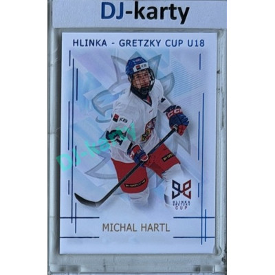 2025/26 Real Cards serie 1 #HG-04 Michal Hartl Hlinka-Gretzky cup U18 Blue 8/9