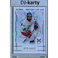 2025/26 Real Cards serie 1 #HG-03 Petr Hanyš Hlinka-Gretzky cup U18 Blue 3/9