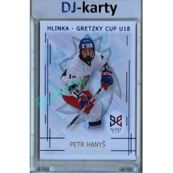 2025/26 Real Cards serie 1 #HG-03 Petr Hanyš Hlinka-Gretzky cup U18 Blue 3/9