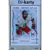 2025/26 Real Cards serie 1 #HG-06 David Huk Hlinka-Gretzky cup U18 Blue 8/9