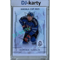 2025/26 Real Cards serie 1 #KC-14 Dominik Kubalík Karjala cup 2025/26 Blue 8