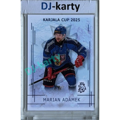 2025/26 Real Cards serie 1 #KC-01 Marian Adámek Karjala cup 2025/26 Blue 7/9