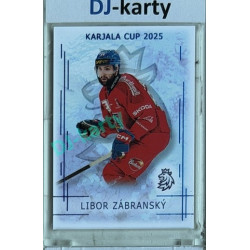 2025/26 Real Cards serie 1 #KC-25 Libor Zábranský Karjala cup 2025/26 Blue 6/9