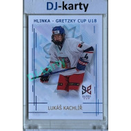 2025/26 Real Cards serie 1 #HG-07 Lukáš Kachlíř Hlinka-Gretzky cup U18 Blue 1/9