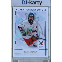2025/26 Real Cards serie 1 #HG-HG-22 Petr Tomek Hlinka-Gretzky cup U18 Blue 1/9