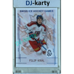 2025/26 Real Cards serie 1 #SHG-12 Filip Král Swiss ice hockey games 2025/26 Blue 8/9