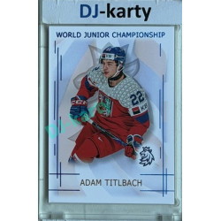 2025/26 Real Cards serie 1 #U20-22 Adam Titlbach World junior Championship U20 2025/26 Blue 6/9