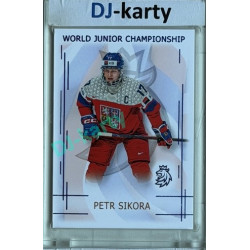 2025/26 Real Cards serie 1 #U20-21 Petr Sikora World junior Championship U20 2025/26 Blue 8/9