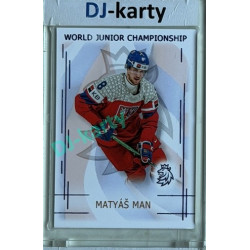 2025/26 Real Cards serie 1 #U20-13 Matyáš Man World junior Championship U20 2025/26 Blue 1/9