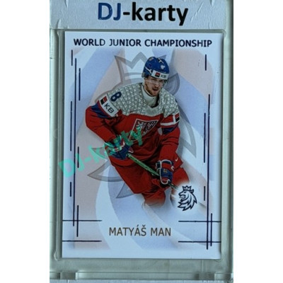 2025/26 Real Cards serie 1 #U20-13 Matyáš Man World junior Championship U20 2025/26 Blue 1/9
