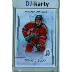 2025/26 Real Cards serie 1 #KC-03 Tomáš Cibulka Karjala cup 2025/26 Gold xx/50