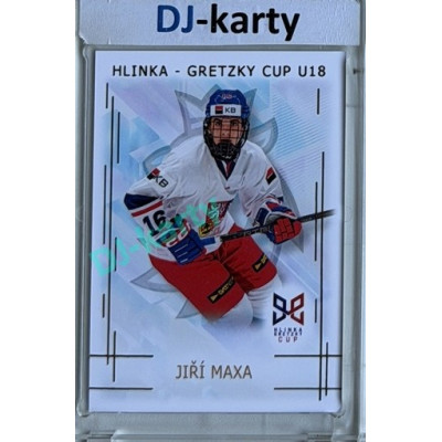 2025/26 Real Cards serie 1 #HG-10 Jiří Maxa Hlinka-Gretzky cup U18 Gold xx/50