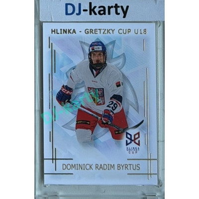2025/26 Real Cards serie 1 #HG-02 Dominik Radim Byrtus Hlinka-Gretzky cup U18 Gold xx/50