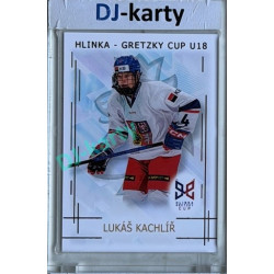 2025/26 Real Cards serie 1 #HG-07 Lukáš Kachlíř Hlinka-Gretzky cup U18 Gold xx/50