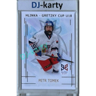 2025/26 Real Cards serie 1 #HG-22 Petr Tomek Hlinka-Gretzky cup U18 Gold xx/50